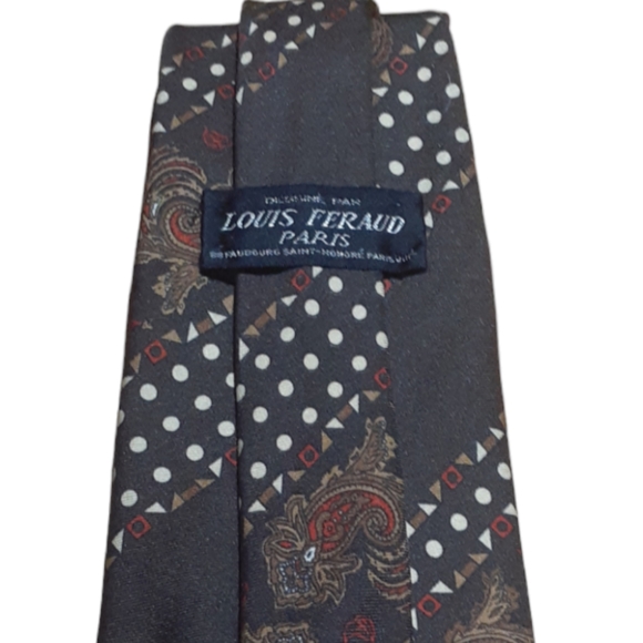 Vintage Louis Feraud Paris Kipper Tie - Picture 3 of 3